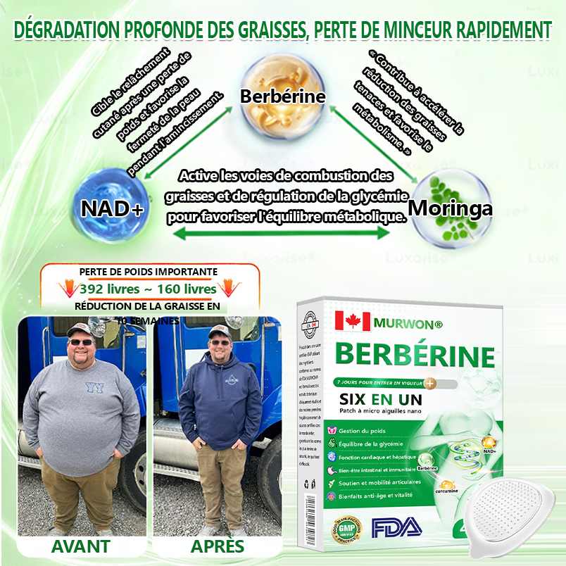 Approuvé par des experts médicaux 👩‍⚕️| 𝑴𝙐𝗥𝓦𝐎𝙉® — 𝑩𝒆𝒓𝙗é𝙧𝐢𝐧𝐞 𝟔-𝒆𝒏-𝟏 𝙋𝙖𝙩𝙘𝙝 à 𝒎𝒊𝒄𝒓𝒐𝙣𝙚𝙚𝙙𝙡𝙚𝙨 𝐧𝐚𝐧𝐨 🥦 𝑺𝒐𝒖𝒕𝒆𝒏𝒖 𝘱𝘢𝘳 𝐥𝐚 𝐬𝐜𝐢𝐞𝐧𝐜𝐞 | 𝙵𝚘𝚛𝚖𝚞𝚕𝚎 6-𝓮𝓷-1 | 𝙍é𝙨𝙪𝙡𝙩𝙖𝙩𝙨 𝚎𝚗 𝟽 𝚓𝚘𝚞𝚛𝚜 ❤️‍🩹