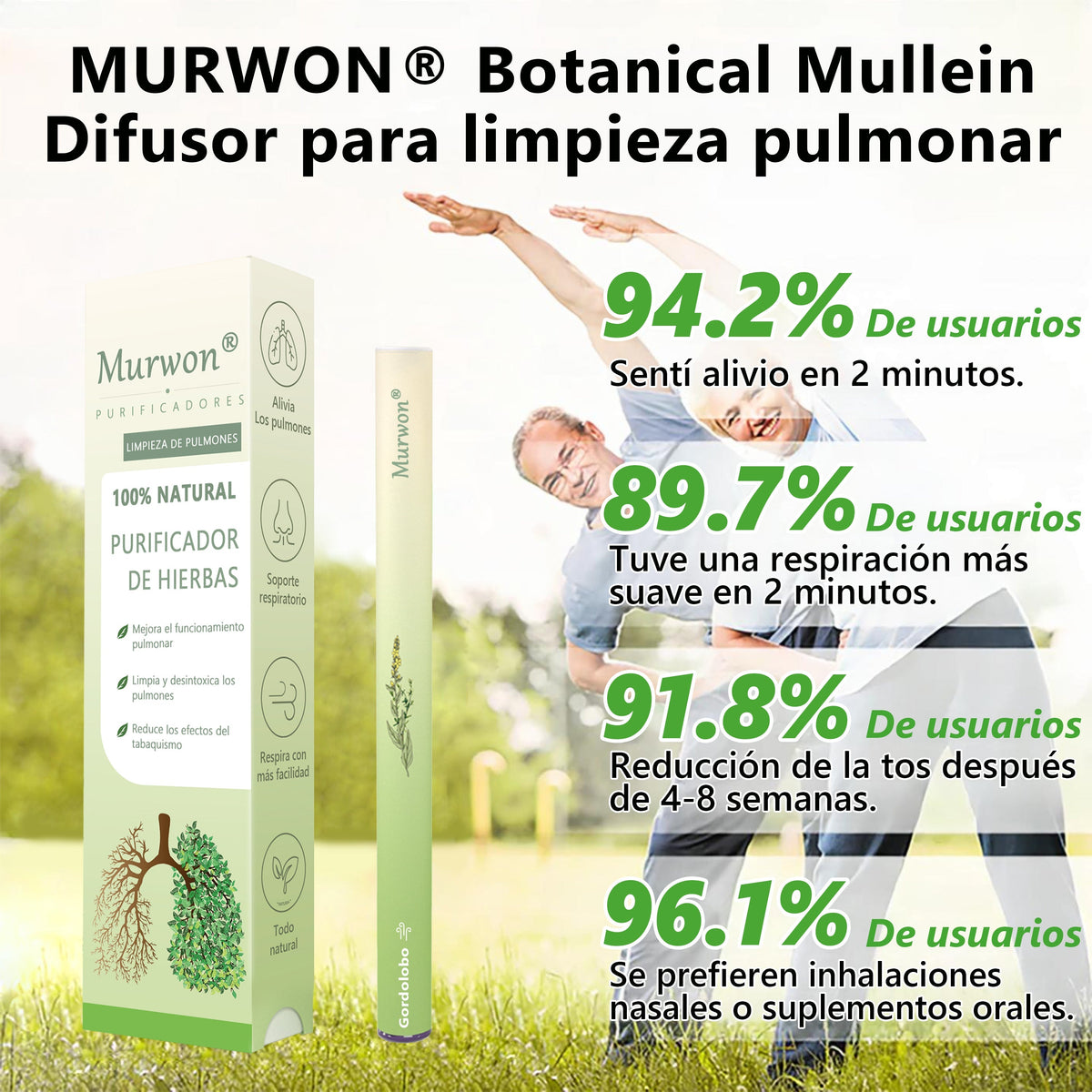 𝐓𝐢𝐞𝐧𝐝𝐚 𝐨𝐟𝐢𝐜𝐢𝐚𝐥 ✨𝐌𝐮𝐫𝑤𝗈𝒏® Difusor Botánico de Mullein para Limpieza de Pulmones (🫁 Tos, faringitis, dificultad para respirar, flema, congestión nasal, bronquitis, síntomas alérgicos, malestar pulmonar)10