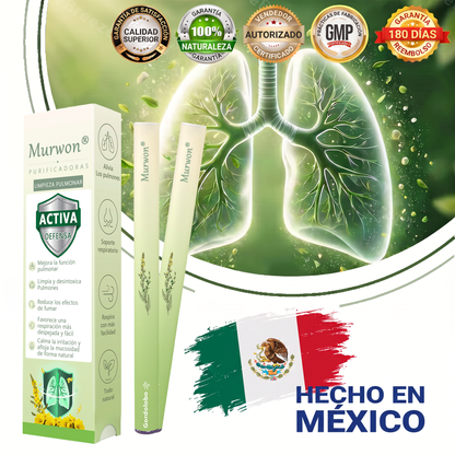 𝐓𝐢𝐞𝐧𝐝𝐚 𝐨𝐟𝐢𝐜𝐢𝐚𝐥 ✅𝐌𝐮𝐫𝑤𝗈𝒏® Difusor Botánico de Mullein para Limpieza de Pulmones (🫁 Tos, faringitis, dificultad para respirar, flema, congestión nasal, bronquitis, síntomas alérgicos, malestar pulmonar)1❤️