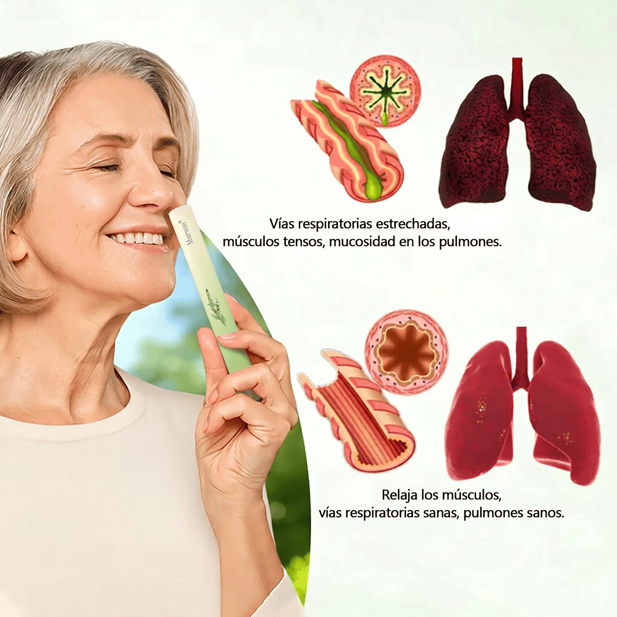 𝐓𝐢𝐞𝐧𝐝𝐚 𝐨𝐟𝐢𝐜𝐢𝐚𝐥 ✅𝐌𝐮𝐫𝑤𝗈𝒏® Difusor Botánico de Mullein para Limpieza de Pulmones (🫁 Tos, faringitis, dificultad para respirar, flema, congestión nasal, bronquitis, síntomas alérgicos, malestar pulmonar)1❤️